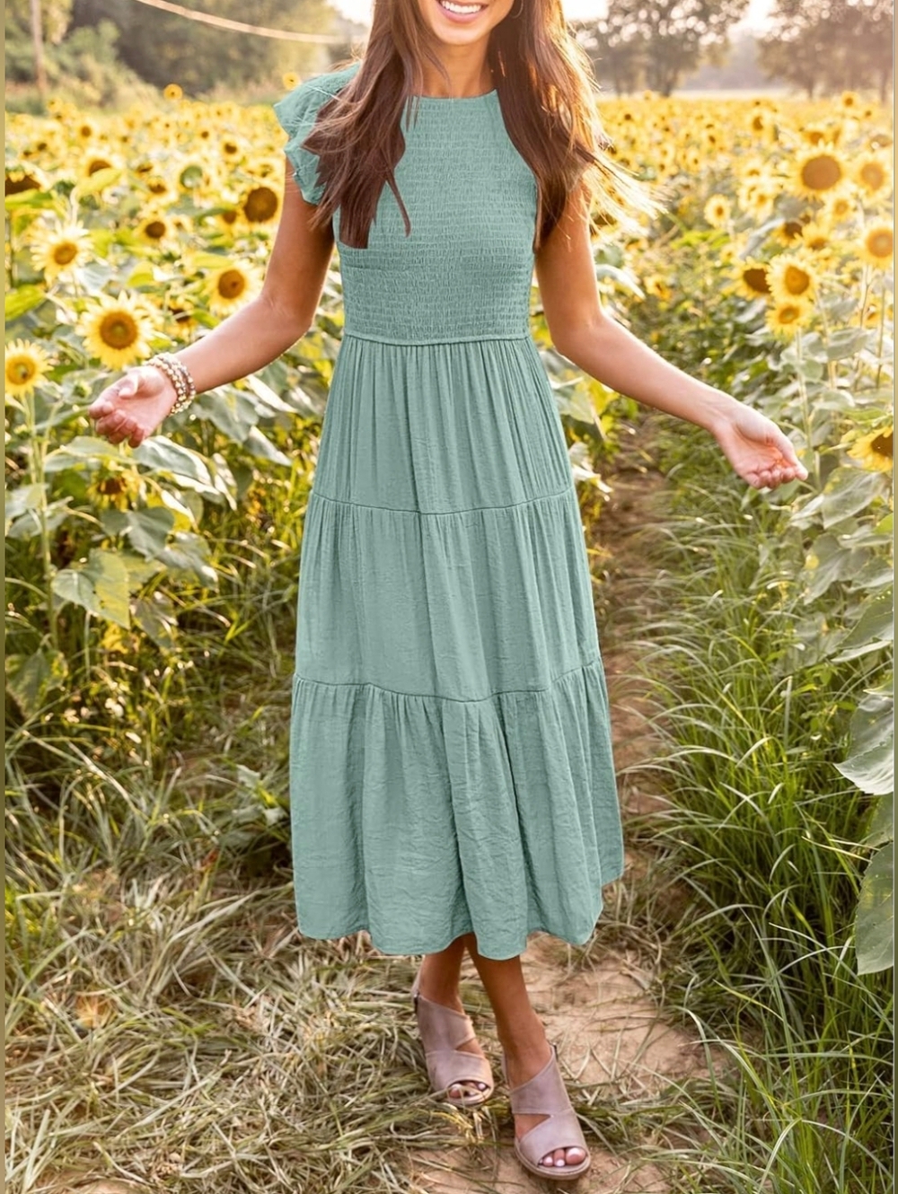 Purple Seersucker Dress Coastal Cowgirl Pioneer Cottagecore Plum Berry XS